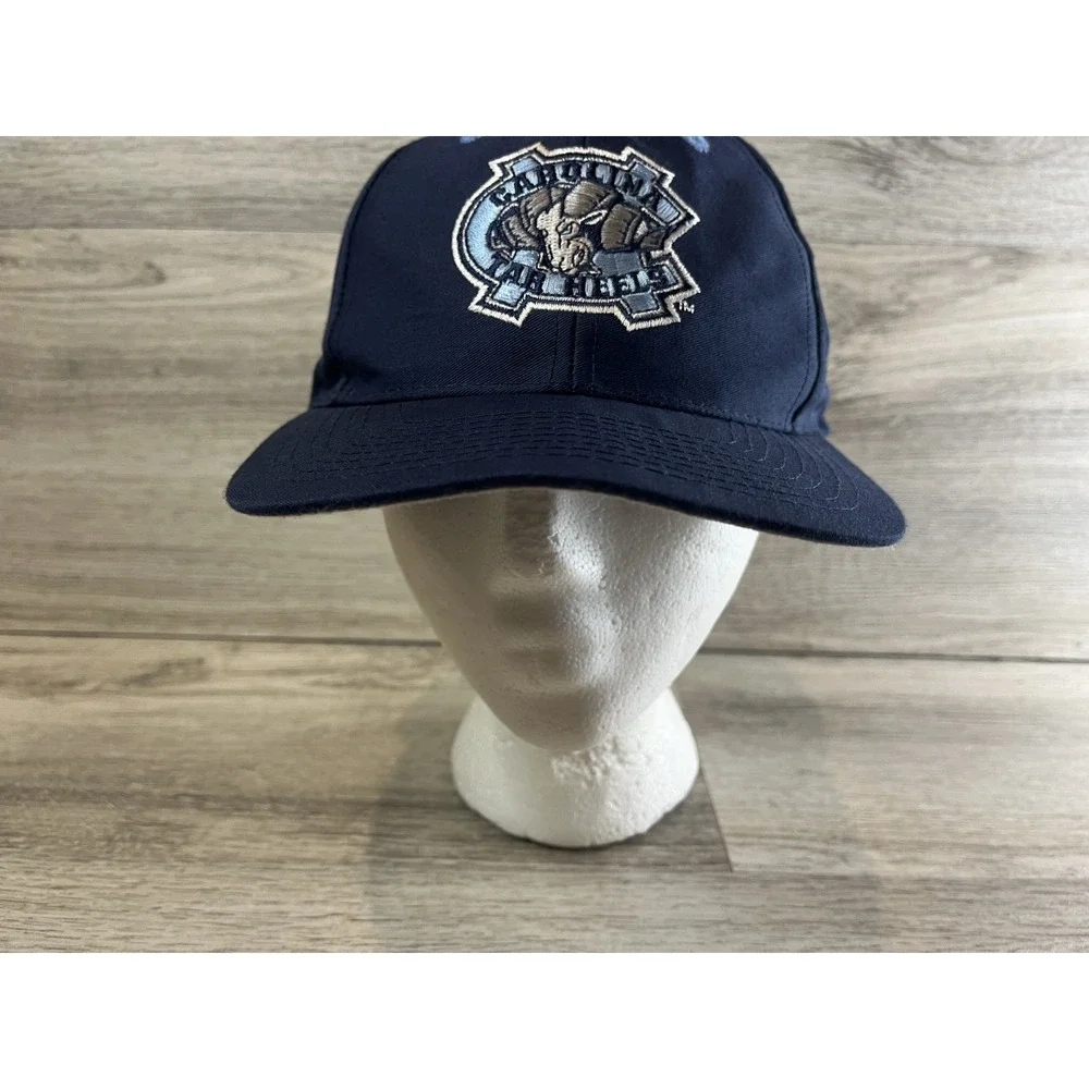 Vtg Logo 7 North Carolina UNC Tar Heels Snapback Hat‎ Cap Adult OSFM Embroidered